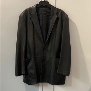 Men’s Donna Karan Leather Jacket size XL